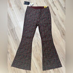 NWT Rock & Roll Denim High Rise Reversible Flare Size 30